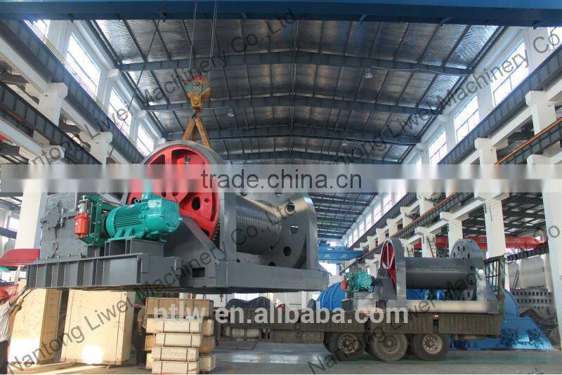 250KN shaft sinking winch winch rope