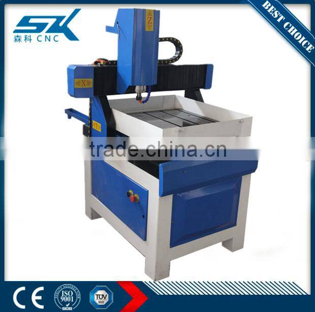 SKM-6060 aluminum mould making machine mini cnc metal engraving machine
