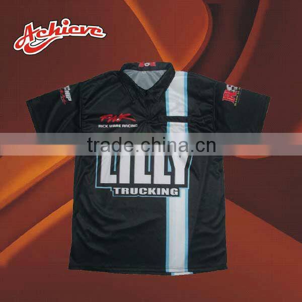100% polyester fabric cut and sew custom cricket shirt