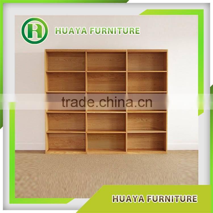 No Complain European Style Wooden Library Wall Bookcase Furniture