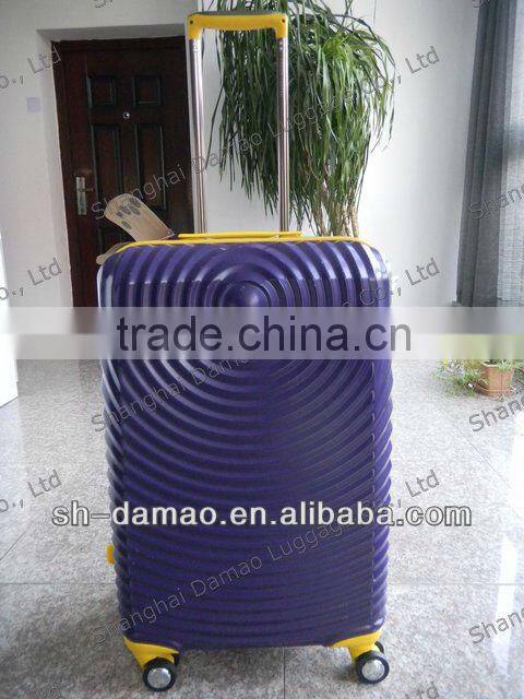 your best choice !!! alibaba china new product 2015 100% PC cabin size costom made luggage trolley