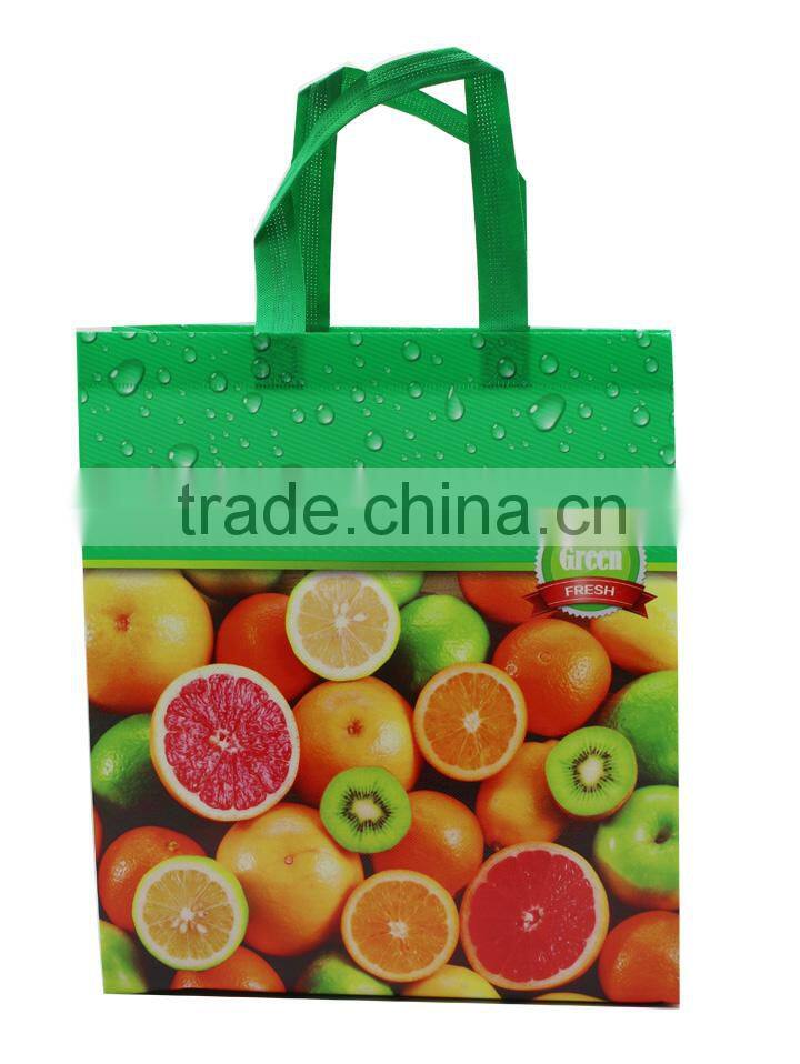 Wholesale Quality Customized foldable Non Woven fruit shopping bag