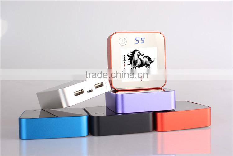 8400mAh led display gift customized battery operated heaters