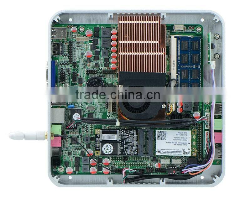 2015 New Design Electronic Intel Core I5 3317U 1.7Ghz Mini Aluminum Fanless Htpc