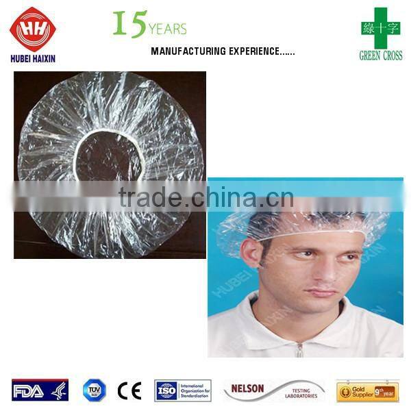 Disposable plastic cap, cap plastic