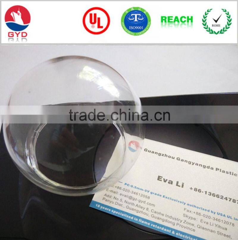 Glass Polycarbonate granules LED lamp cover plastic raw materials prices