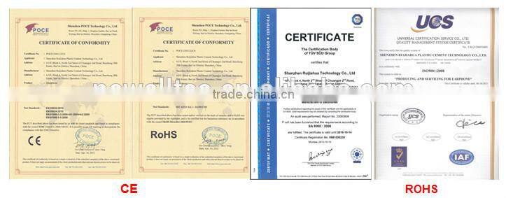 Bulk Wired Communication and In-Ear Style airline Earphone audifono