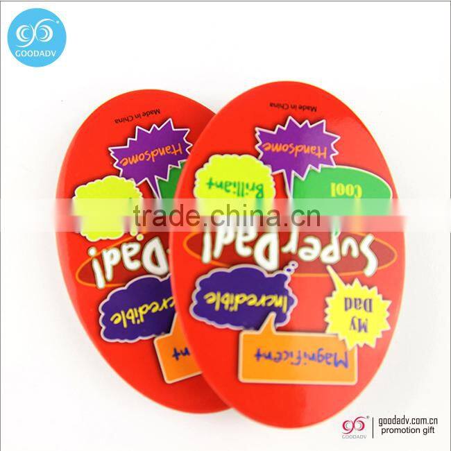 guangzhou custom fridge magnet opener/magnetic beer opener/ tinplate bottle opener