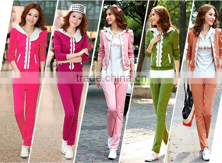 Women's embroidered sportswear/Lover's sportswear