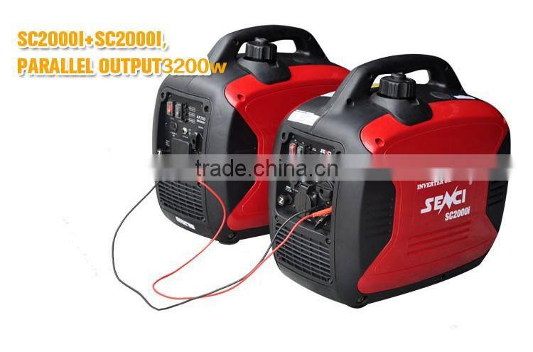 2.0kw engine type SC-149F portable silent super quiet Lightweight gasoline inverter generator