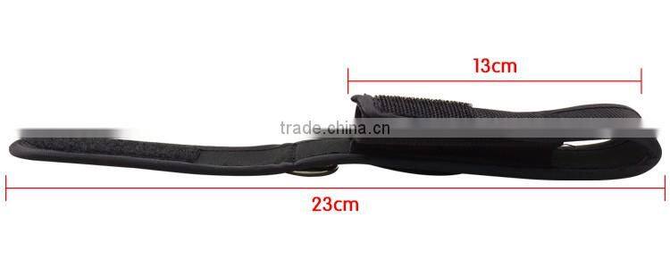 2016 hot selling cheapest Belt pouch Nylon holster for 16340 AA CR123 18650 LED flashlight