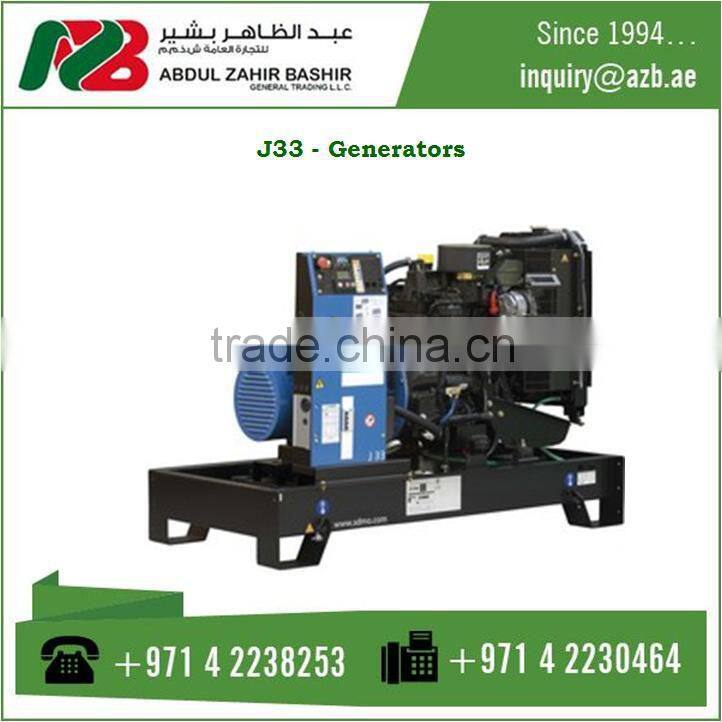 Great Deal Of Hot Selling J33 Diesel Generators