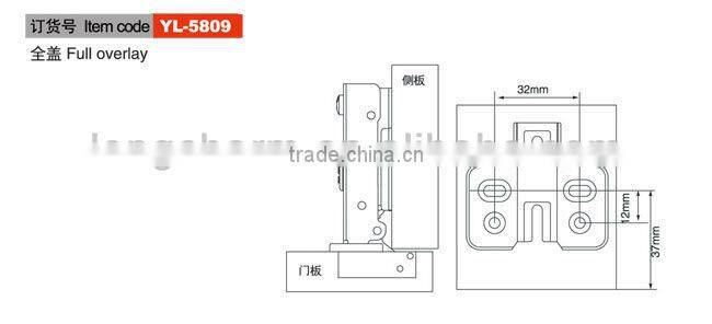 35 mm cup cabinet furniture hydraulic cylinder hinge