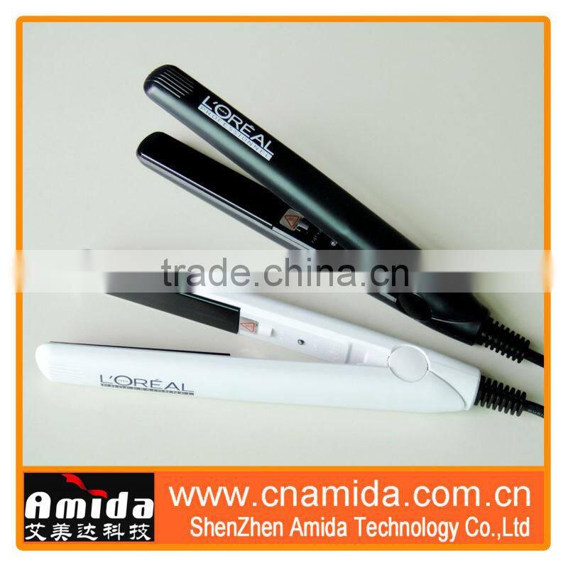 Mini Keratin Hair Straightening mini travel steam iron brush