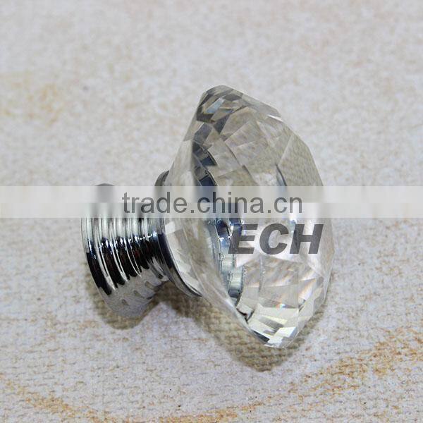 Zinc alloy crystal gear knob