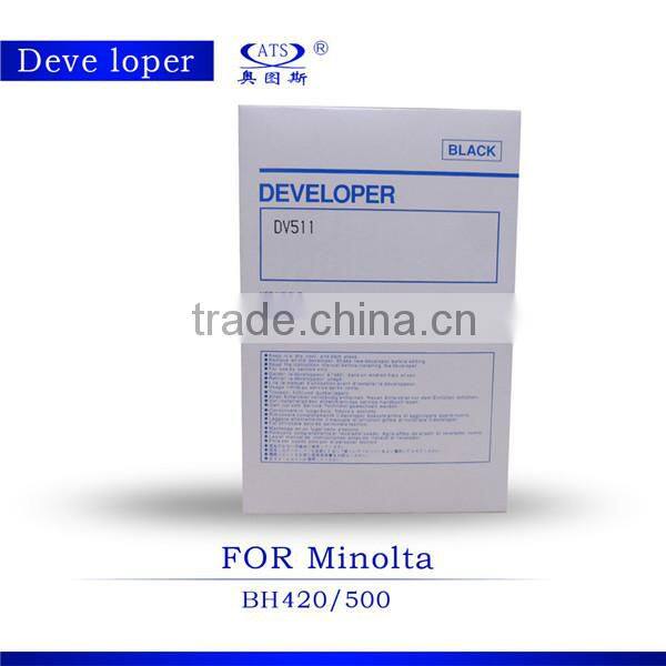 grade A copier part developer DV511 for Minolta Bizhub bh420 bh500 photocpy machine