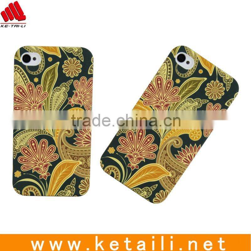 Water transfer printing rigid matte surface case for iphone, for iphone casing