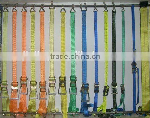 50mm 5000kgs 6m 8m 9m 10m 12m Cargo Lashing/Ratchet Tie Down/Ratchet Straps