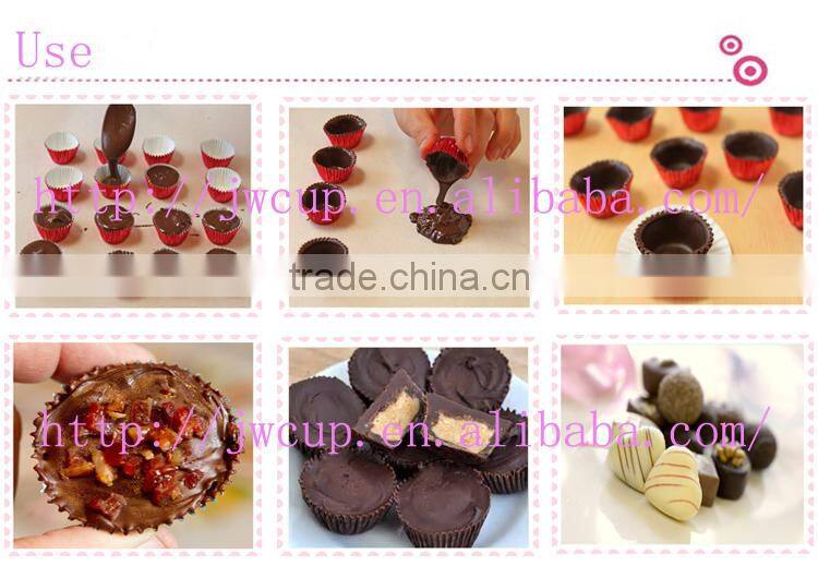 gold color aluminum foil cake baking cup manufacturer in guangzhou,China