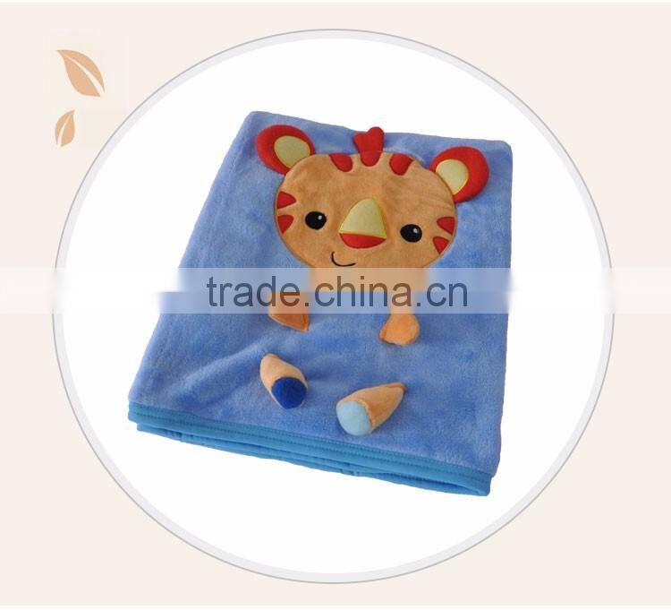 Manufactory Customized Animal Fleece Blanket