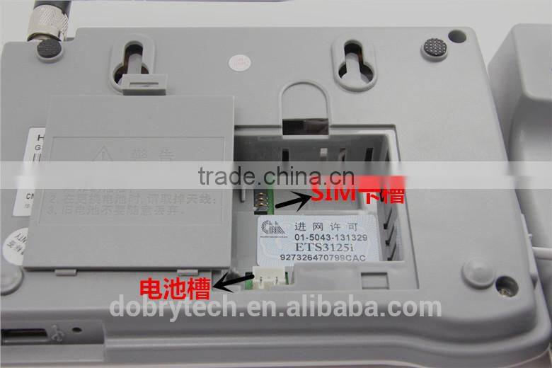 Unlocked dual band 900/1800Mhz sim card gsm cordless phone with FM radio Huawei ETS3125i
