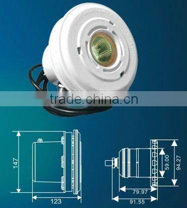 swimming pool underwater light