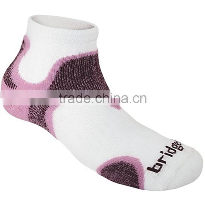cute thin ankle women sport socks custom logo