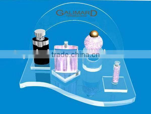 Durable Crazy Selling rotating acrylic lipstick display stand