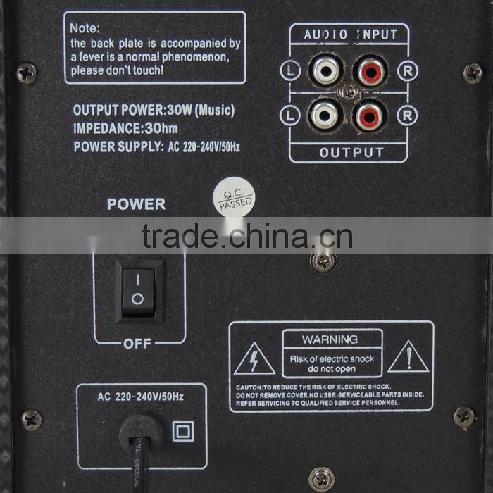 cheap price 2.1 Multimedia computer Speaker with USB/SD/FM/remote control