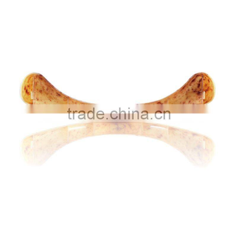 Japanese Browny Marbled Plastic Luxury Hanger for Hotel Equipment