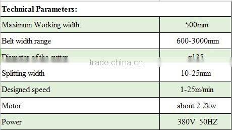 Abrasive belt Slitting Machine Yancheng Xie he