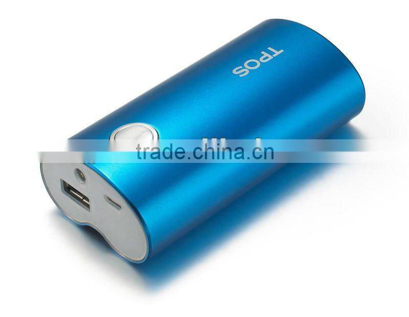 2016 new 5200mah pokemon go Li-ion inphone power bank with led flash light