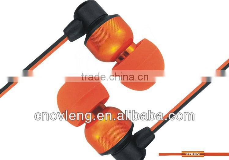 Orange Carrying Case Storage Bag hold Earphone