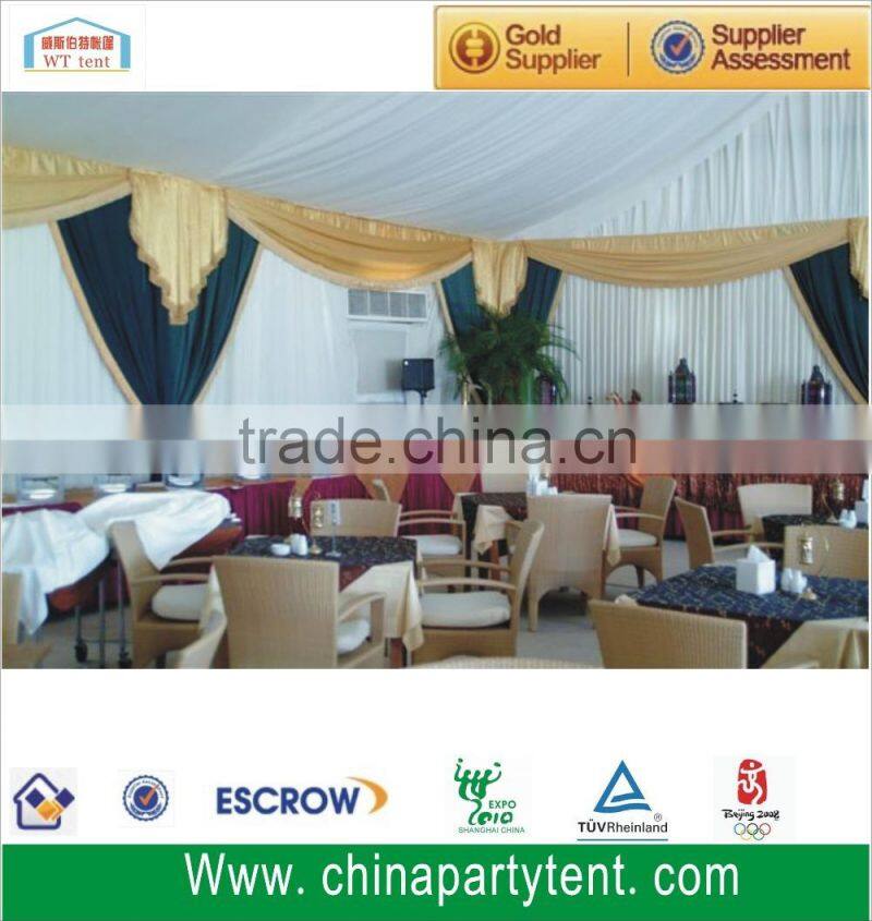 Aluminum Frame with PVC Cover White Party Restaurant Tent for sale