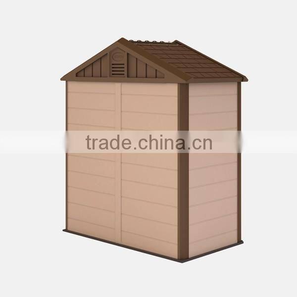 Warranty 5 years UV Resistance HDPE shed
