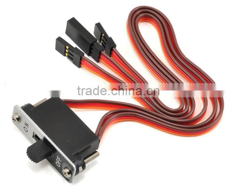 Heavy-duty JR Switch with charge port 22AWG Wire