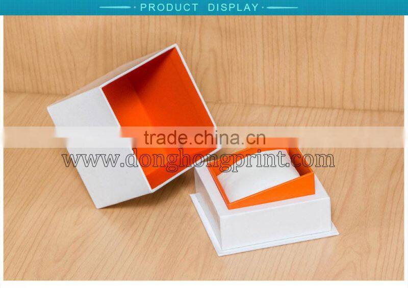 Wholesale 100% quality luxury watch gift box, paper watch packaging, wooden watch box