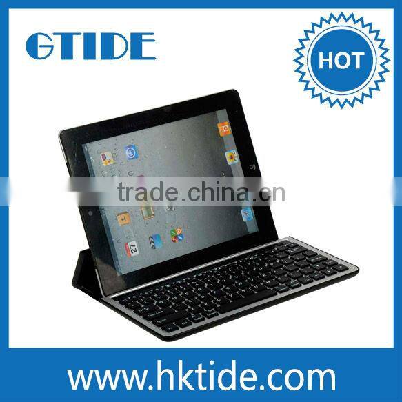 60 Degree Angles View Bluetooth Aluminum Keyboard For Dell Tablet With Or Below 10.1