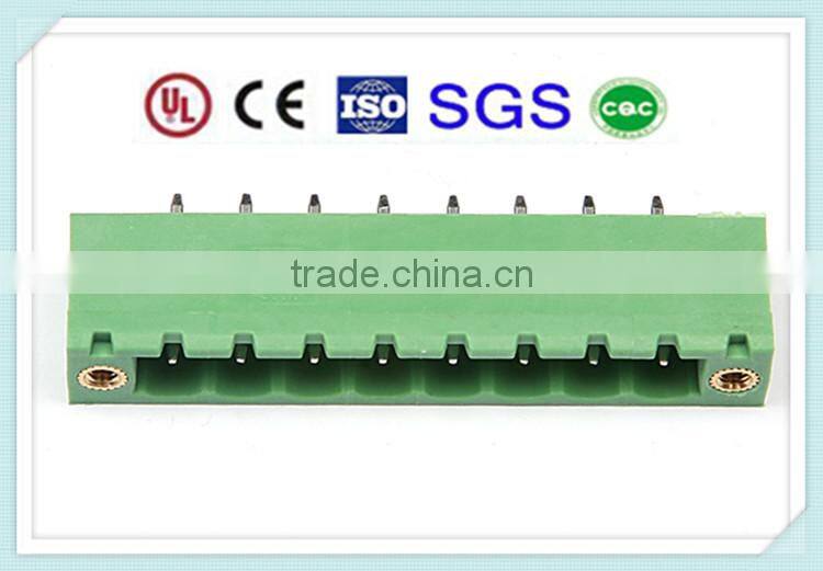5.08mm Pluggable Terminal Block XS2ESDV 300V 15A with UL, CE, ISO, SGS,CQC Approved