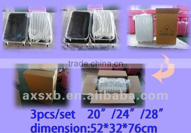 ABS luggage bag and case trolley