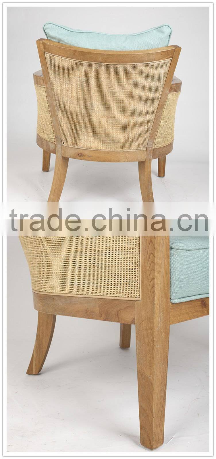 European style round Small rattan chair