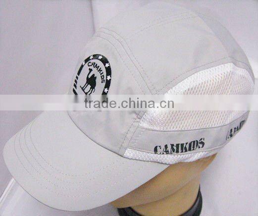 flat embroidery sport cap mesh baseball cap cycling hat
