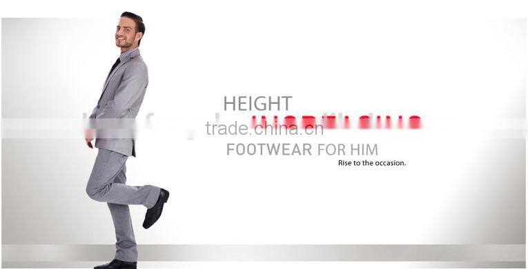 2016 new style height increasing elevator goodyear welt shoe loafers/man classic shoes / man shoe loafer