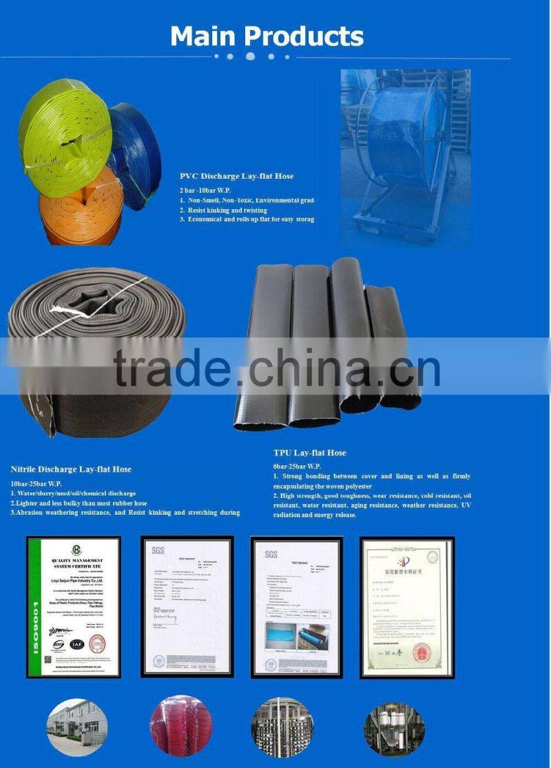 transparent pvc corrugated hose