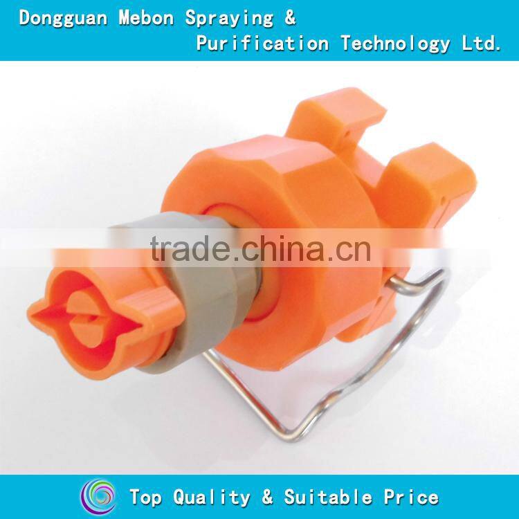 pp clamp pretreatment nozzle,adjustable ball clip nozzle