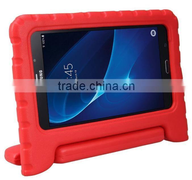 Factory price kid proof silicone kids 7 inch tablet case with handle for Samsung galaxy tab a 7'' t280