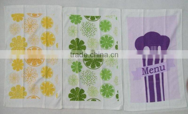 silk screen printing 60gram standard size in 15"x25"cotton tea towel stocklot