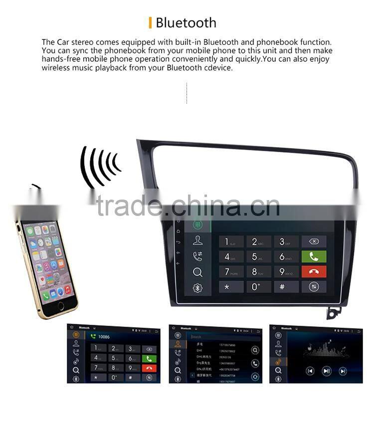 Radio android car dvd player gps for vw caddy touareg