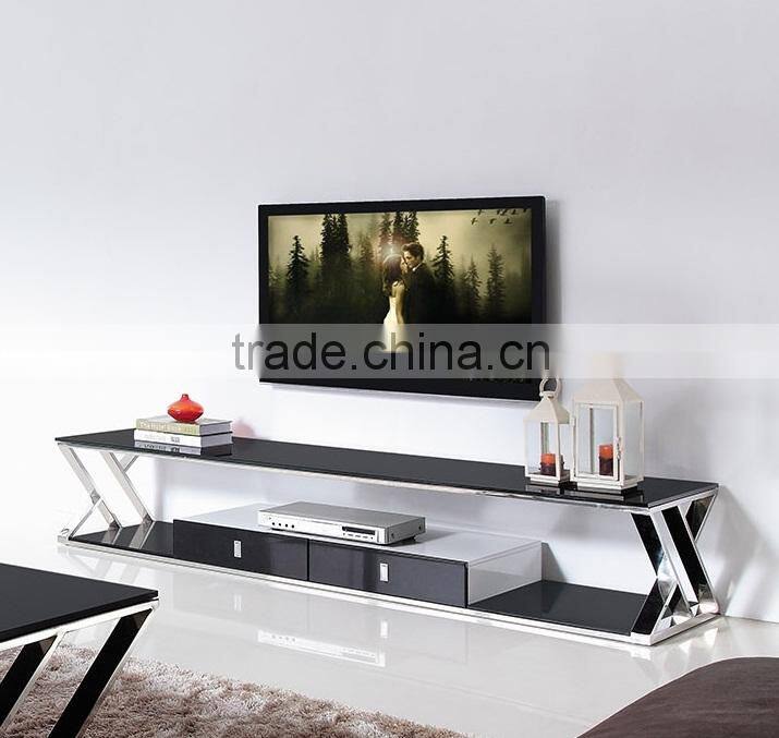 Stainless steel TV stand furniture
