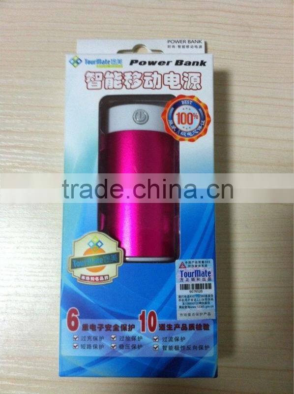 2013 new arrival portable power bank for iPhone,Mobile,Camera,MP3/MP4,Game Player,Bluetooth